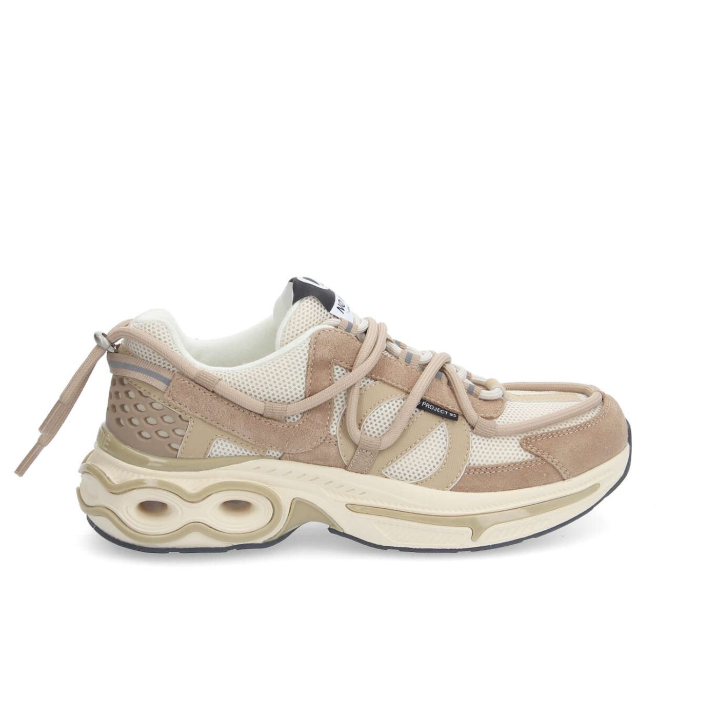 WILLO RUNNER W - MESH/SUEDE - BEIGE/SAND